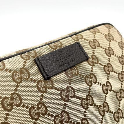 国内発！すぐ届く★人気 GUCCI GGキャンバス ボディバッグ